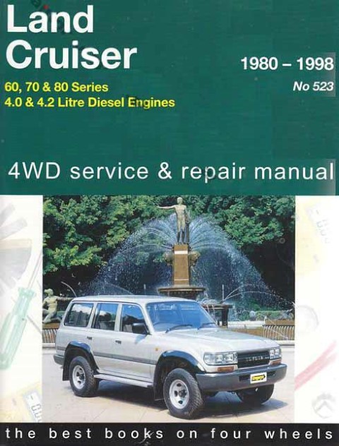 Toyota Landcruiser Diesel 60 70 80 series repair manual 1980-1998