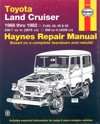 Toyota Landcruiser petrol FJ series repair manual 1968-1982 NEW